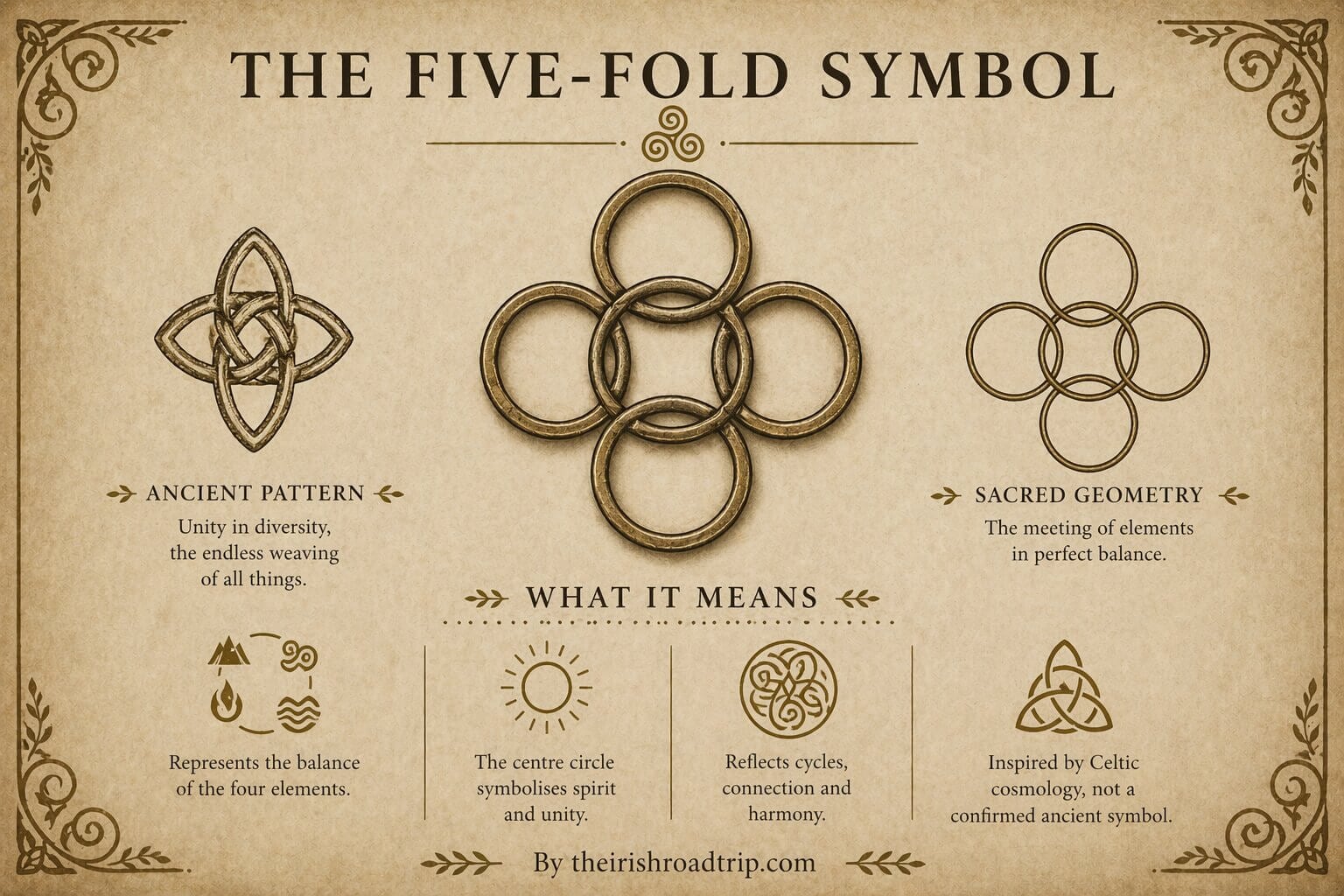 the five fold symbol