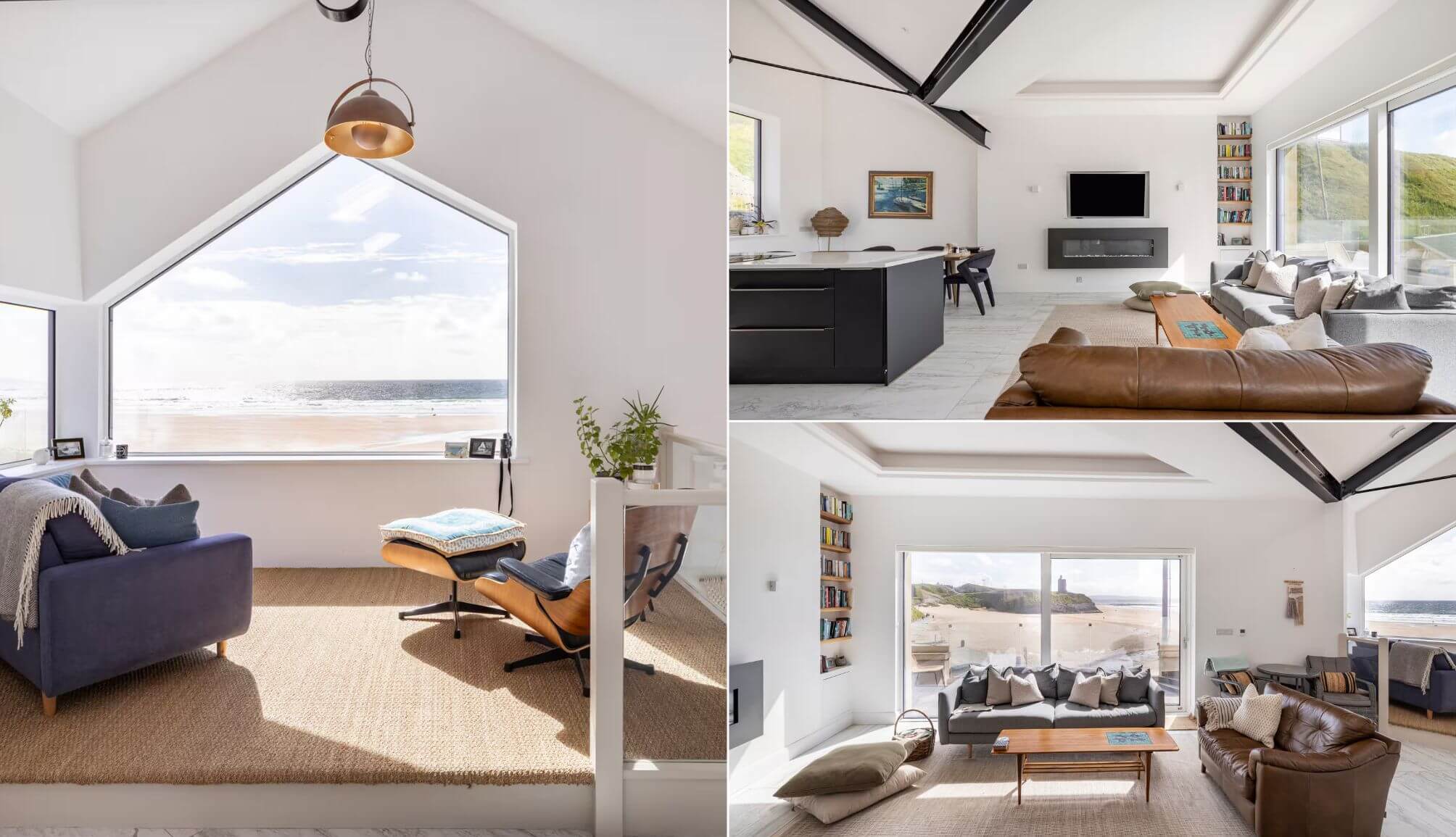 inside the beach house