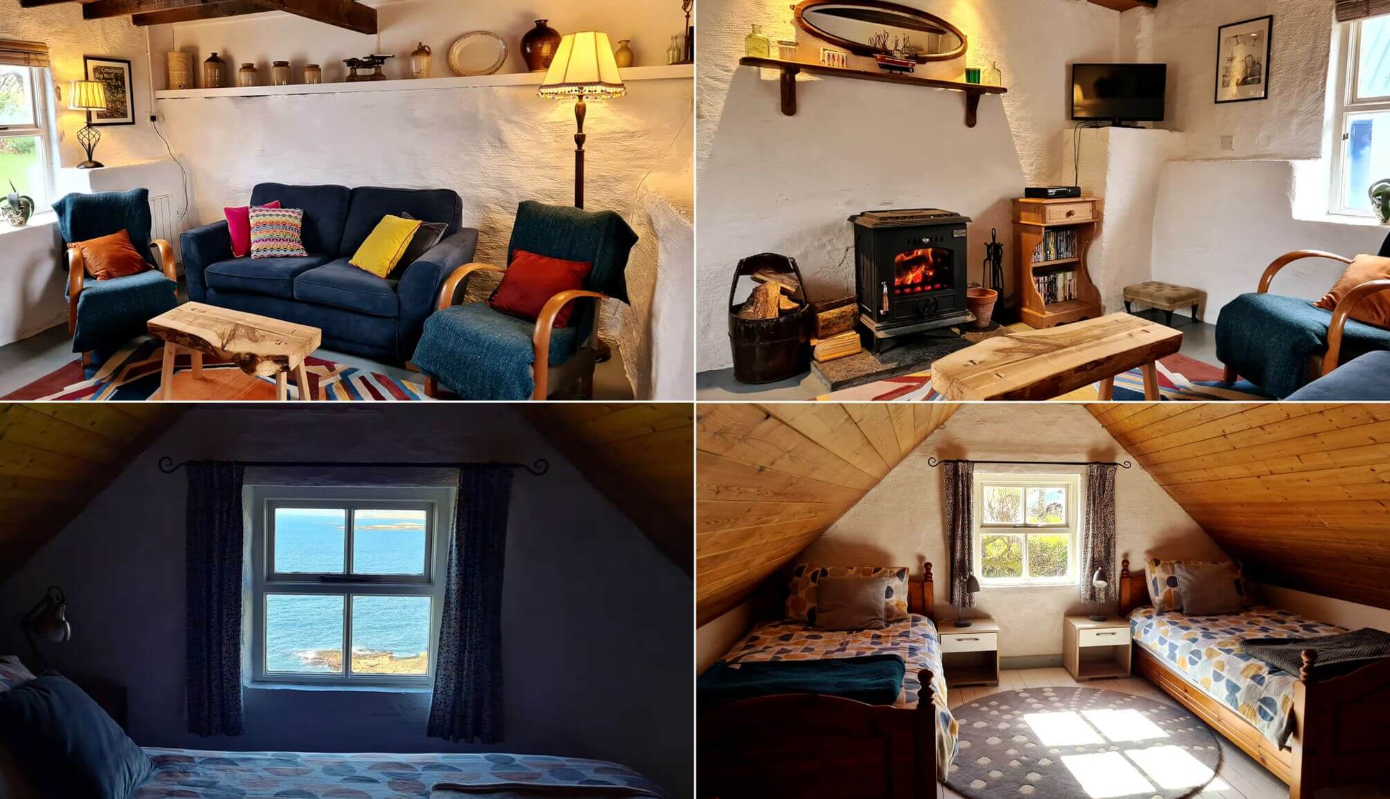 inside the cottage
