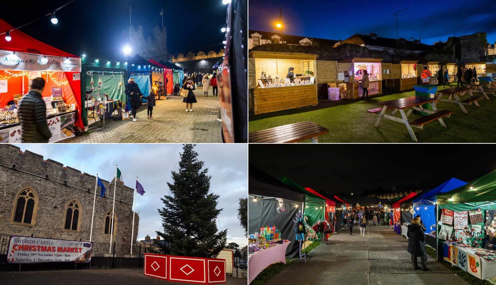 Swords Castle at Christmas